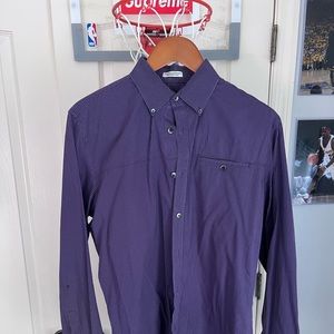 Calvin Klein Purple Dress Shirt Size S